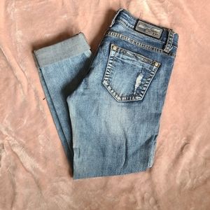 Grace Distressed Skinny Jean